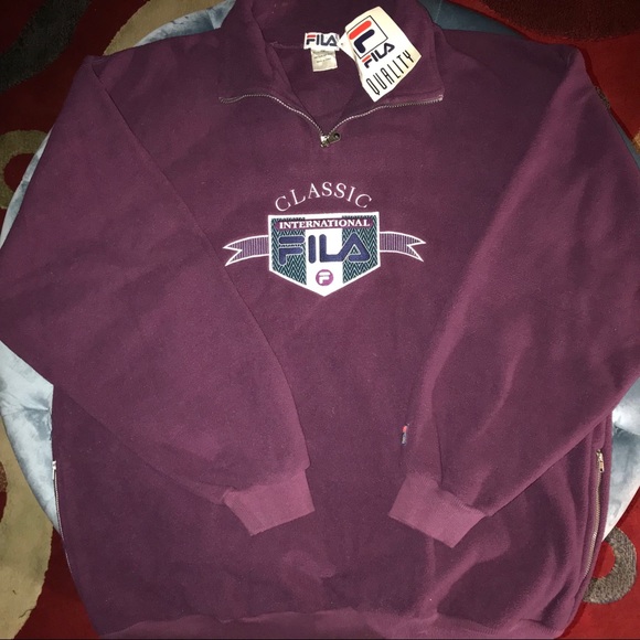 fila sweatshirt mens vintage